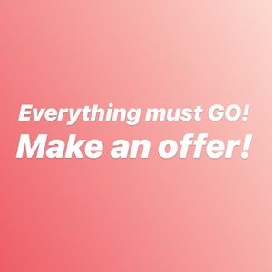 Everything Must Go Sale